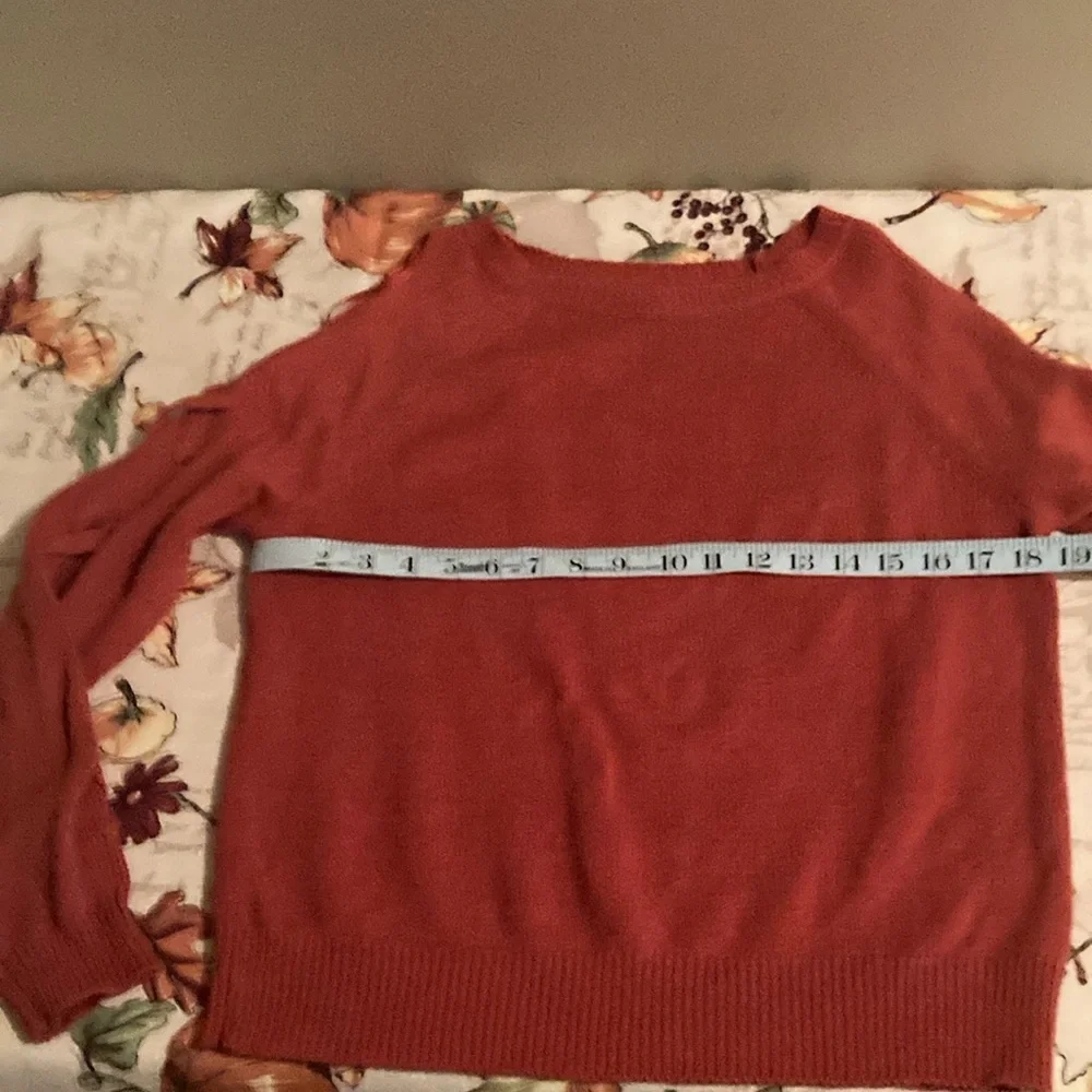 Aeropostale‎ Off-Shoulder Red Sweater